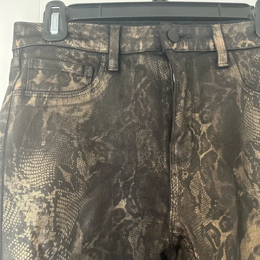 L’agence High-Rise Skinny Snake Skin Pants - Picture 6 of 10